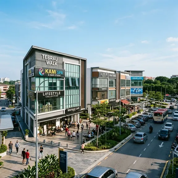 Mid Valley Southkey shopping district Johor Bahru